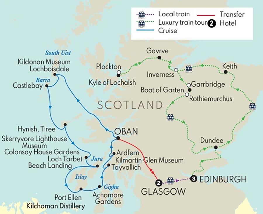 Scottish Cruise & Rail