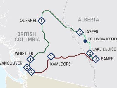 Rocky Mountaineer Grand Adventure Circle Journey