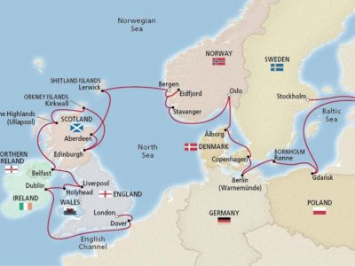 Cruise with Viking Cruises through Scandinavia and the British Isles