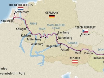 Take an all inclusive Viking cruise on the Grand European Tour from Amsterdam to Budapest