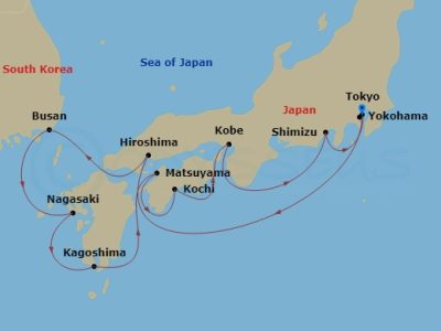 Princess Cruises Japan Explorer Spring Flowers