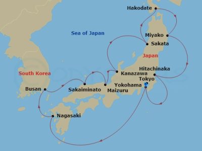 Cruise Japan with Princess Cruises M609