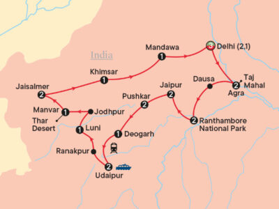 Join an unforgettable India tour for seniors and explore Rajasthan's majestic cities, cultural festivals, and natural beauty with Bunnik Tours