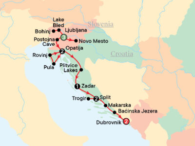 Discover the beauty of Croatia and Slovenia on a tour designed for seniors. Enjoy unforgettable sights and rich history with Bunnik Tours.