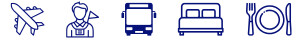 tour icon with flights